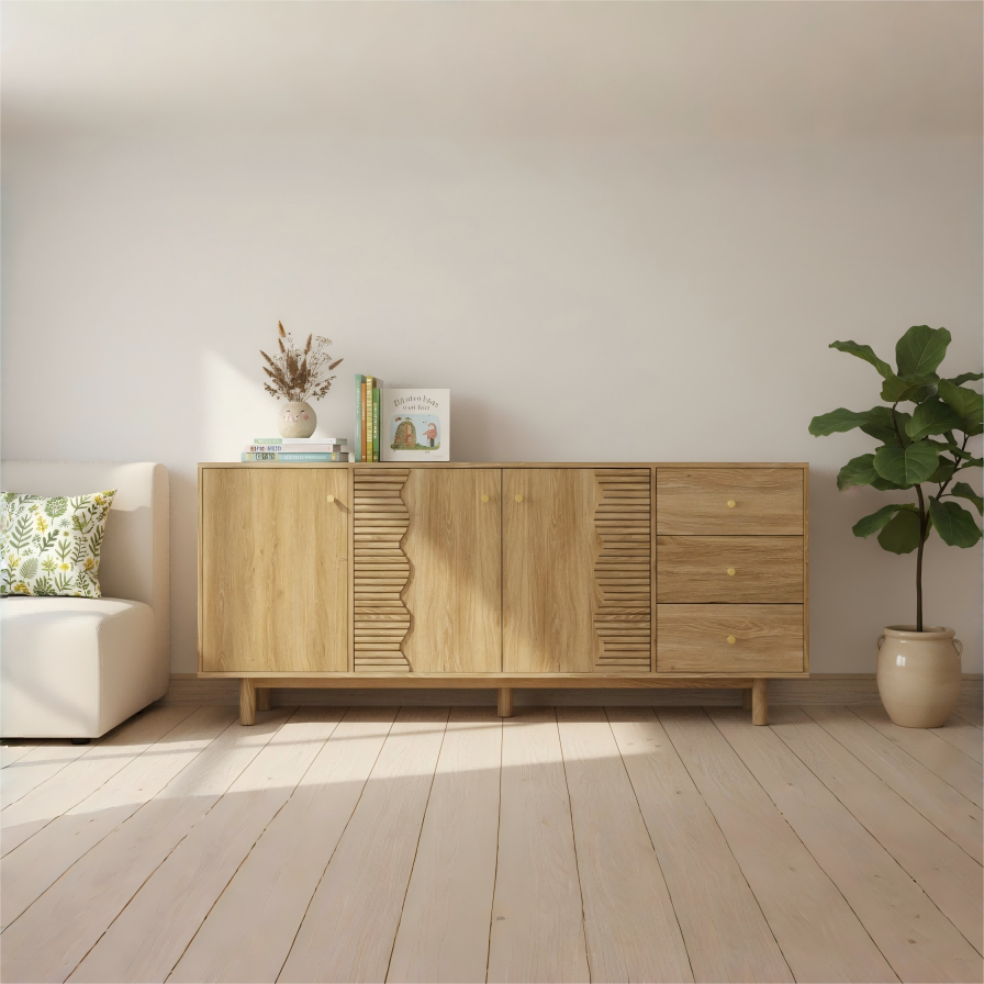 Calm Grain Sideboard